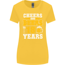 18th Birthday 18 Year Old Funny Alcohol Womens Wider Cut T-Shirt Yellow