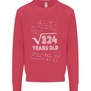 18th Birthday 18 Year Old Geek Funny Maths Mens Sweatshirt Jumper Heliconia