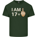 18th Birthday Funny Offensive 18 Year Old Mens Cotton T-Shirt Tee Top Forest Green