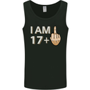 18th Birthday Funny Offensive 18 Year Old Mens Vest Tank Top Black
