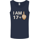 18th Birthday Funny Offensive 18 Year Old Mens Vest Tank Top Navy Blue