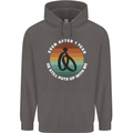 1 Year Wedding Anniversary 1st Marriage Mens 80% Cotton Hoodie Charcoal