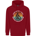 1 Year Wedding Anniversary 1st Marriage Mens 80% Cotton Hoodie Red