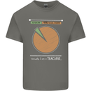 1% Teacher 99% Social Worker Teaching Kids T-Shirt Childrens Charcoal