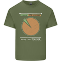 1% Teacher 99% Social Worker Teaching Mens Cotton T-Shirt Tee Top Military Green