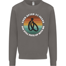 21 Year Wedding Anniversary 21st Marriage Mens Sweatshirt Jumper Charcoal