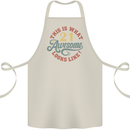 21st Birthday 21 Year Old Awesome Looks Like Cotton Apron 100% Organic Natural