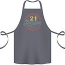 21st Birthday 21 Year Old Awesome Looks Like Cotton Apron 100% Organic Steel