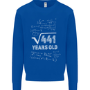 21st Birthday 21 Year Old Geek Funny Maths Mens Sweatshirt Jumper Royal Blue