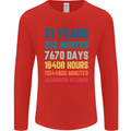21st Birthday 21 Year Old Mens Long Sleeve T-Shirt Red
