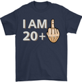 21st Birthday Funny Offensive 21 Year Old Mens T-Shirt 100% Cotton Navy Blue