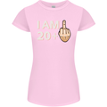 21st Birthday Funny Offensive 21 Year Old Womens Petite Cut T-Shirt Light Pink