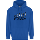 2 Tone Evolution Music 2Tone SKA Mens 80% Cotton Hoodie Royal Blue