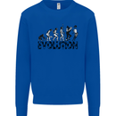 2 Tone Evolution Music 2Tone SKA Mens Sweatshirt Jumper Royal Blue