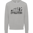 2 Tone Evolution Music 2Tone SKA Mens Sweatshirt Jumper Sports Grey