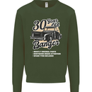 30 Year Old Banger Birthday 30th Year Old Mens Sweatshirt Jumper Forest Green