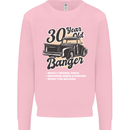 30 Year Old Banger Birthday 30th Year Old Mens Sweatshirt Jumper Light Pink