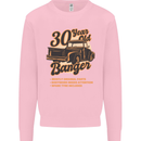 30 Year Old Banger Birthday 30th Year Old Mens Sweatshirt Jumper Light Pink