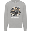 30 Year Old Banger Birthday 30th Year Old Mens Sweatshirt Jumper Sports Grey