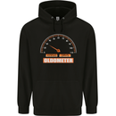 30th Birthday 30 Year Old Ageometer Funny Mens 80% Cotton Hoodie Black