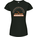 30th Birthday 30 Year Old Ageometer Funny Womens Petite Cut T-Shirt Black