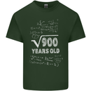 30th Birthday 30 Year Old Geek Funny Maths Mens Cotton T-Shirt Tee Top Forest Green