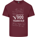 30th Birthday 30 Year Old Geek Funny Maths Mens Cotton T-Shirt Tee Top Maroon