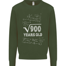 30th Birthday 30 Year Old Geek Funny Maths Mens Sweatshirt Jumper Forest Green