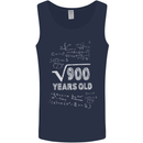 30th Birthday 30 Year Old Geek Funny Maths Mens Vest Tank Top Navy Blue