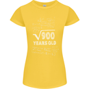 30th Birthday 30 Year Old Geek Funny Maths Womens Petite Cut T-Shirt Yellow