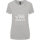 30th Birthday 30 Year Old Geek Funny Maths Womens Wider Cut T-Shirt Sports Grey