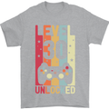 30th Birthday 30 Year Old Level Up Gamming Mens T-Shirt 100% Cotton Sports Grey