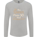 30th Birthday Queen Thirty Years Old 30 Mens Long Sleeve T-Shirt Sports Grey