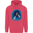 3D Scuba Diver Diving Childrens Kids Hoodie Heliconia