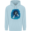 3D Scuba Diver Diving Childrens Kids Hoodie Light Blue