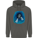 3D Scuba Diver Diving Childrens Kids Hoodie Storm Grey