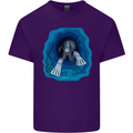 3D Scuba Diver Diving Mens Cotton T-Shirt Tee Top Purple