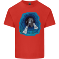 3D Scuba Diver Diving Mens Cotton T-Shirt Tee Top Red