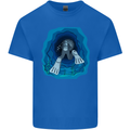 3D Scuba Diver Diving Mens Cotton T-Shirt Tee Top Royal Blue
