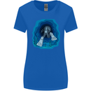 3D Scuba Diver Diving Womens Wider Cut T-Shirt Royal Blue