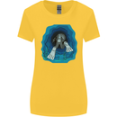 3D Scuba Diver Diving Womens Wider Cut T-Shirt Yellow