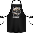 40 Year Old Banger Birthday 40th Year Old Cotton Apron 100% Organic Black