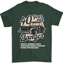 40 Year Old Banger Birthday 40th Year Old Mens T-Shirt 100% Cotton Forest Green