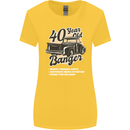 40 Year Old Banger Birthday 40th Year Old Womens Wider Cut T-Shirt Yellow