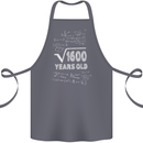 40th Birthday 40 Year Old Geek Funny Maths Cotton Apron 100% Organic Steel