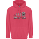 4X4 Evolution Off Road Roading Funny Childrens Kids Hoodie Heliconia