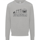 4X4 Evolution Off Road Roading Funny Kids Sweatshirt Jumper Sports Grey