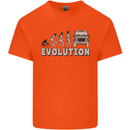4X4 Evolution Off Road Roading Funny Mens Cotton T-Shirt Tee Top Orange
