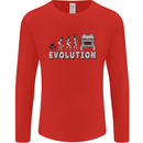 4X4 Evolution Off Road Roading Funny Mens Long Sleeve T-Shirt Red
