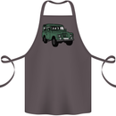 4X4 Off Road Roading 4 Wheel Drive Cotton Apron 100% Organic Dark Grey